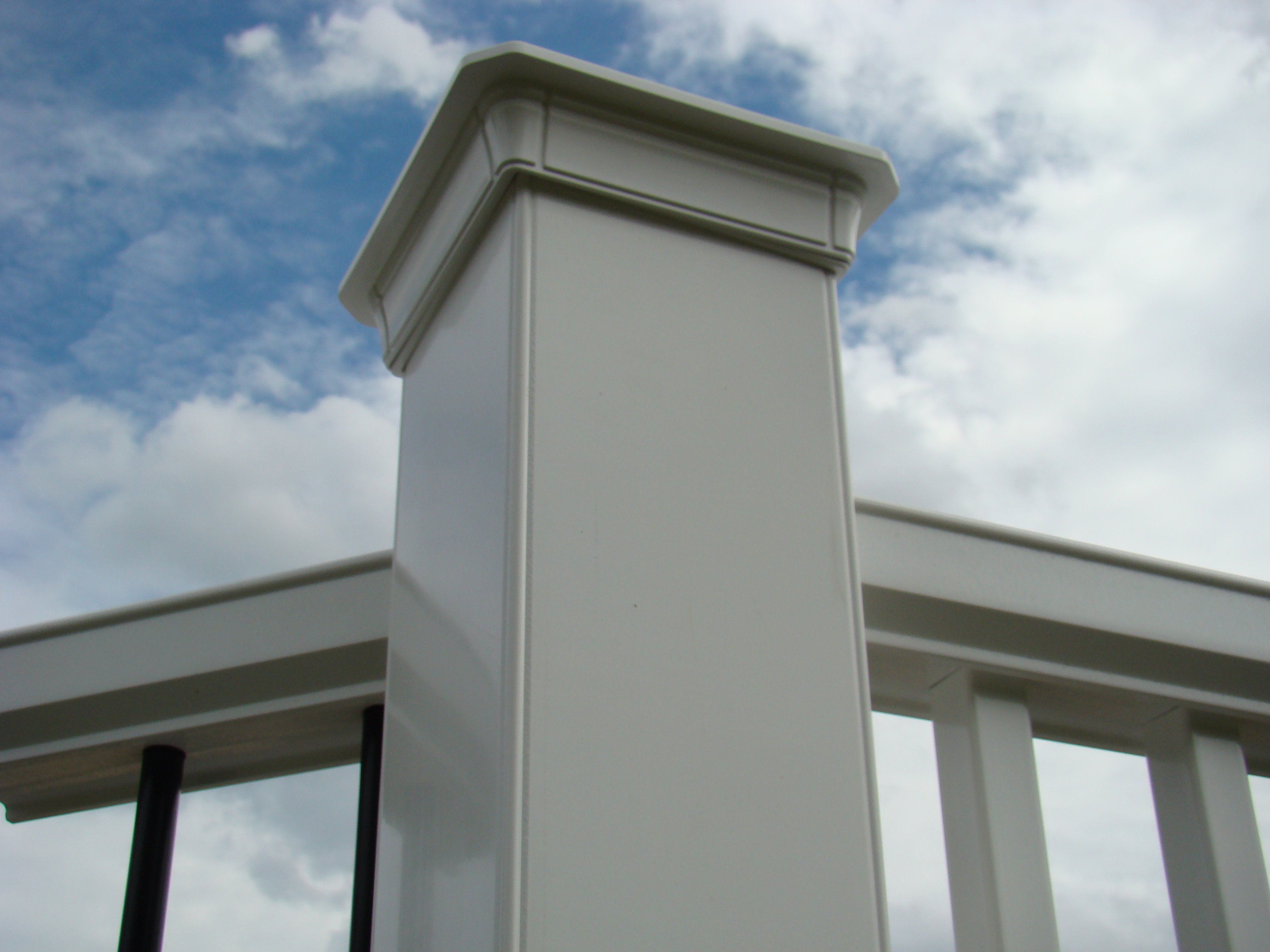 Composite fence rail sleeve